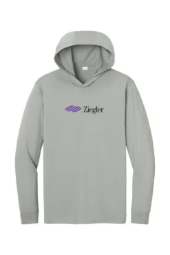 Alternative view of Men's Workwear Pro Long Sleeve Hooded Tee