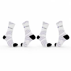 2-Pair Bundle - Sustainable High-Speed Premium Crew Socks