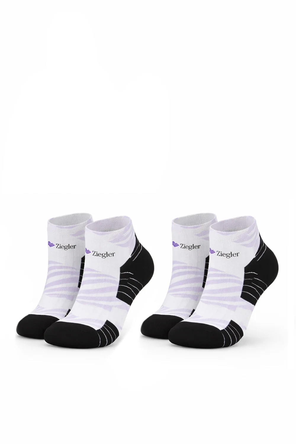 2-Pair Bundle - High-Speed Athletic Ankle Socks